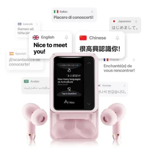 【New Users Only】Touchscreen smart Bluetooth Earphones Powered by ChatGPT