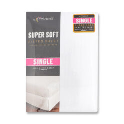 Super Soft Fitted Sheet White