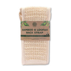 Bamboo & Loofah Back Strap