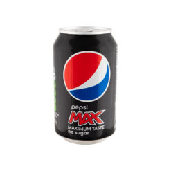 Pepsi Max Cola Soft Drink Can Sugar Free 330ml