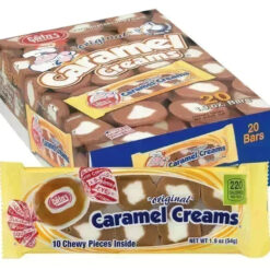 Goetze's Caramel Creams Bulls Eyes Candy Bars: 20-Piece Display