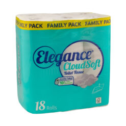 Elegance 2 Ply Toilet Roll - 18 Pack