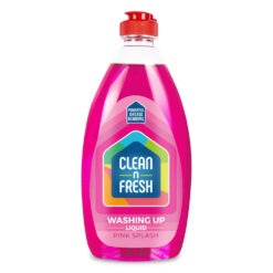 Clean N Fresh Washing Up Liquid Pink Splash 500ml