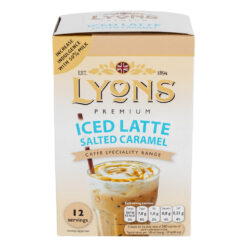 Lyons Iced Salted Caramel Latte 12 X 15g Pack