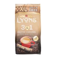 Lyons Instant 3 in 1 Salted Caramel Coffee Sachets 18g x 24 Pack