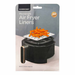 Hawksby Rectangle Air Fryer Liners 80 Pack