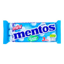 Mentos Mint Flavour 38g x 3 Pack