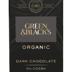 Green & Black's Organic Dark Chocolate 85% Cocoa, 90g
