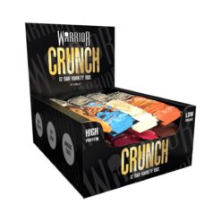 Warrior Crunch - High Protein Bar - 20g Protein, Low Carb, Low Sugar - Pack of 12