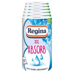 Regina - XXL Absorb Kitchen Roll 6 Rolls | 75 Extra Large Sheets per Roll