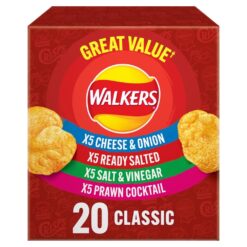 【March Promotion】Walkers Classic Variety Multipack Crisps Box 20x25g