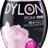 Dylon Washing Machine Fabric Dye Pod - Peony Pink, 350g