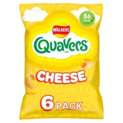 【March Promotion】Walkers Quavers Cheese Multipack Snacks 6x16g