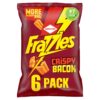 Frazzles Bacon Flavour Crisps 6pk - Baked Not Fried, 97Kcal Per Pack