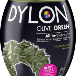 Dylon - Washing Machine Fabric Dye Pod Olive Green 350g