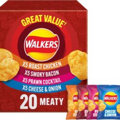 【March Promotion】Walkers Meaty Variety Multipack Crisps 20x25g