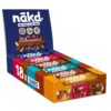 【March Promotion】Nakd Raw Fruit & Nut Bar Variety Pack - 18 x 35g - Vegan, Gluten-Free, No Added Sugar