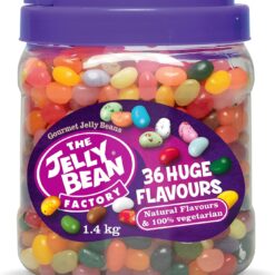The Jelly Bean Factory Huge Flavours, 1.4kg Gourmet Jelly Beans Jar
