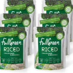 Fullgreen - Riced Broccoli & Cauliflower Plant-Based Low-Carb Rice Alternative