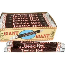 Tootsie Roll Nostalgia Giant Candy Bars: 24-Piece Box