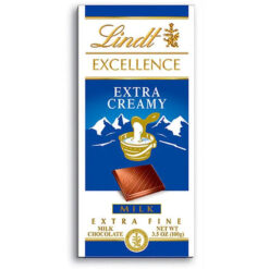 Lindt Excellence Extra Creamy Milk Chocolate Bars: 12-Piece Box