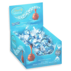【March Promotion】Lindt Sea Salt Milk Chocolate Lindor Truffles: 60-Piece Box