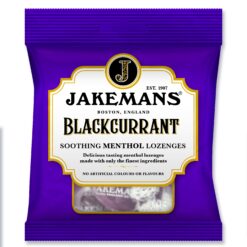 Jakemans Soothing Menthol Lozenges Blackcurrant 73g