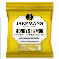 Jakemans Soothing Menthol Lozenges Honey & Lemon 73g
