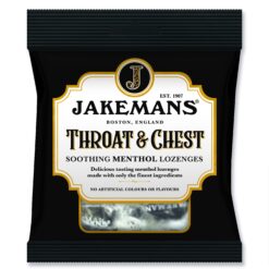 Jakemans Throat & Chest Soothing Menthol Lozenges 100g