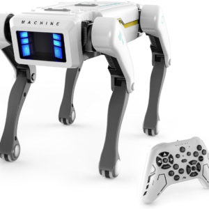【TK Lucky Sale-Only 70 orders】Robot Dog, Rechargeable Interactive Programmable Robot Dog Toy for Kids with Voice Commands, Remote Control, touch sensing for Children/Adult/Family