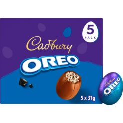 【March Promotion】Cadbury Dairy Milk Oreo Filled Chocolate Egg - Crunchy Biscuit Pieces | 5 Eggs