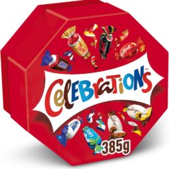 【March Promotion】Celebrations Milk Chocolate Gift Box of Mini Chocolates & Biscuit Bars - 385g