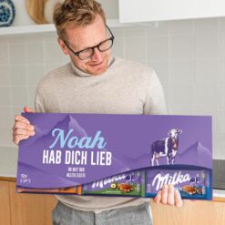 【March Promotion】Giant Milka Chocolate Bar (12 Boards)