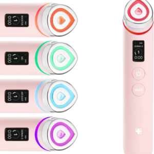 【New Users Only】Medicube Booster Pro | 6-in-1 True Glass Glowing Beauty Massager | Suitable for Transparent, Radiant, and Firm Skin | Korean Skin Care | Pink